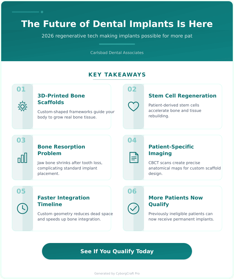 Stem Cells and 3D-Printed Bone: The Implant Advances Arriving in Dental Offices in 2026